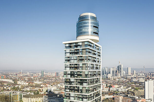 Living at the highest level – Henninger Turm Frankfurt